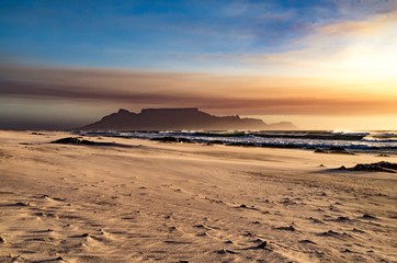 Sunset Table mountain