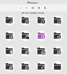folder icon set