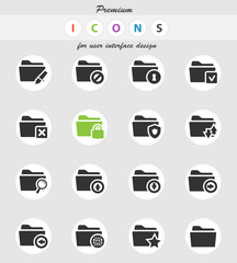 folder icon set