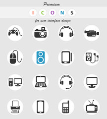 gadget icon set
