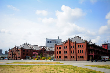 Obraz premium The Red-Brick Warehouse, Yokohama, Japan