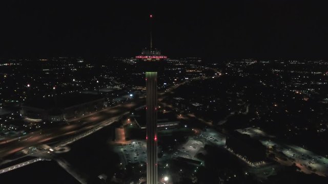 Aerial Texas San Antonio September 2016 4K