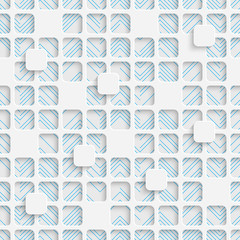 Seamless Beautiful Pattern. Abstract Ornament Background