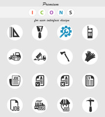 job icon set