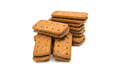 Biscuits double isolated