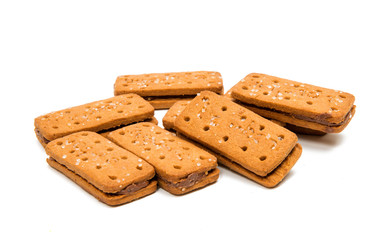 Biscuits double isolated