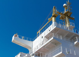 Ship superstructure fragment