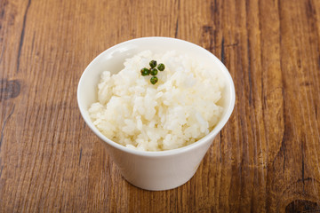 Steamed rice
