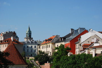 Naklejka na ściany i meble Lublin, Stare Miasto.