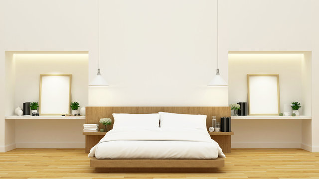 Bedroom decoration - 3D Rendering