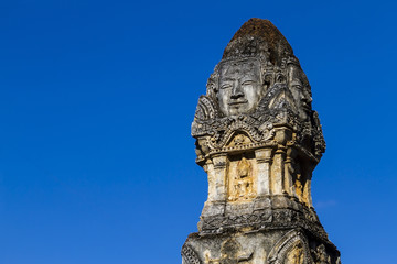 Ancient  architecture with clear sky