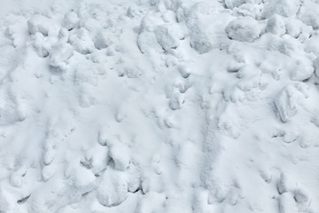 snow pile