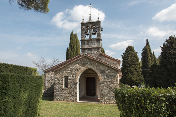 Fototapeta premium Church of St. Euphemia. When the stones tell ....
