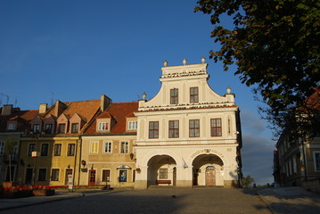 Fototapeta na wymiar Sandomierz, Rynek - Kamienica Olesnickich.