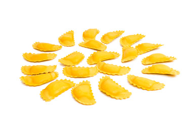 Ravioli isolated