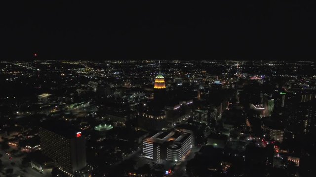 Aerial Texas San Antonio September 2016 4K