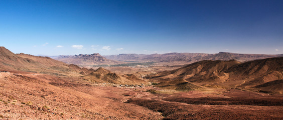 Fototapeta na wymiar The Atlas Mountains, south of Morocco