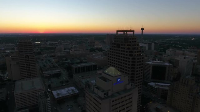 Aerial Texas San Antonio September 2016 4K