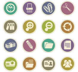 business icon set