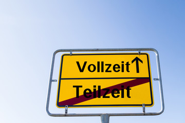 Vollzeit statt Teilzeit arbeiten