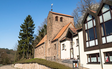 Fototapeta na wymiar Kirche in Hoof