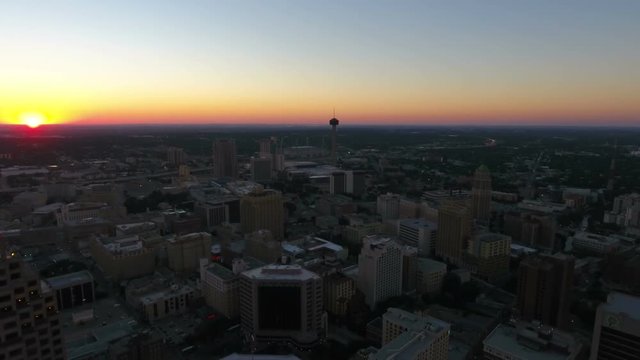 Aerial Texas San Antonio September 2016 4K