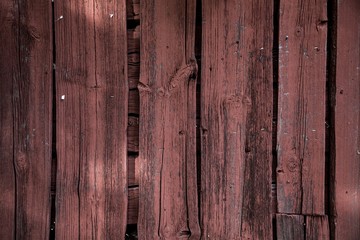 Fototapeta premium red wood paint plank closeup texture