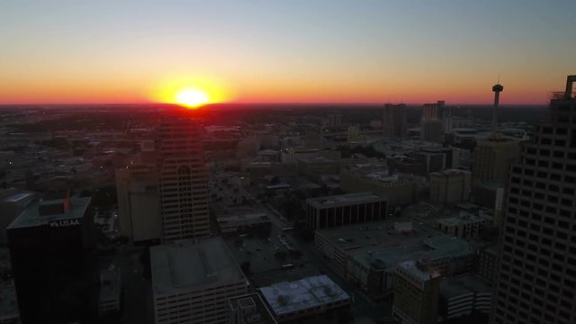 Aerial Texas San Antonio September 2016 4K