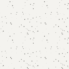 Seamless monochrome chaotic star pattern.
