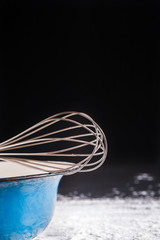 Kitchen whisk, hand tool for whipping cream