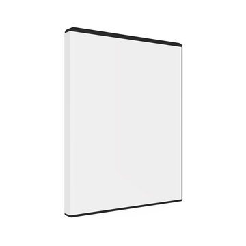 Blank DVD Case Isolated