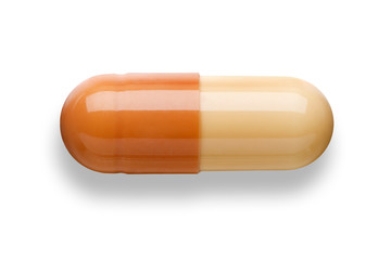 Medicinal capsules isolated