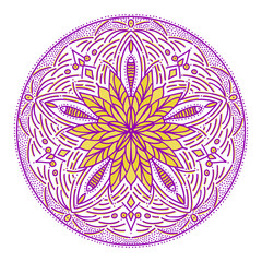 Flower Mandalas. Vintage decorative elements. Oriental pattern, vector illustration. Islam, Arabic, Indian turkish pakistan chinese ottoman motifs