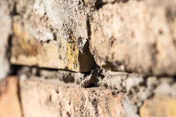 brick wall as background