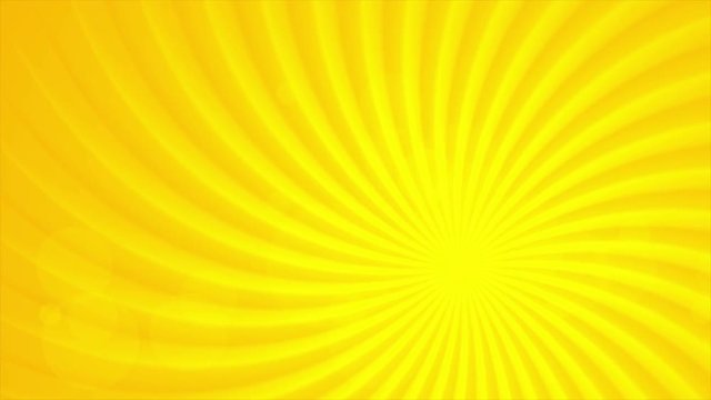 Bright orange sun beams motion background. Video animation Ultra HD 4K 3840x2160