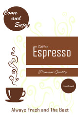 Poster Coffee Espresso