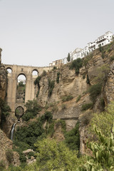 Fototapeta na wymiar Ronda (Andalucia, Spain): the bridge