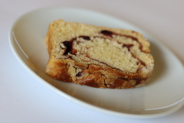 piese of cake isolated