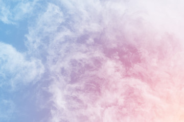 Fototapety  sun and cloud background with a pastel colored    