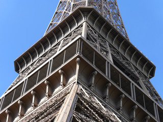 Fototapeta premium tour eiffel détail étage