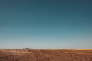 Obraz premium Time for sowing