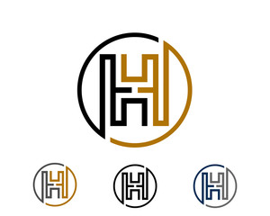 H Logo Template : V23EE