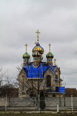 Orthodox church in Tulchin town, Ukraine