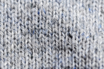 Close-up of knitted cloth.
