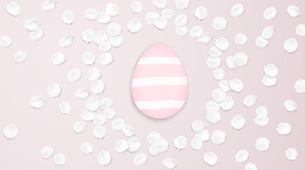Easter Background with eggs