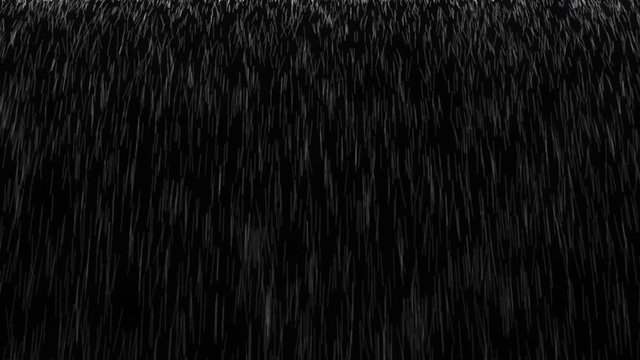 Abstract background with rain. Seamless loop