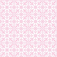 Vector illustration of Ukrainian folk seamless pattern ornament. Ethnic ornament. Border element. Traditional Ukrainian, Belarusian folk art knitted embroidery pattern - Vyshyvanka