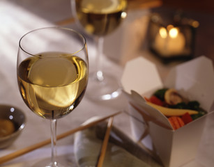 white wine dining