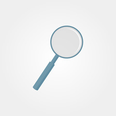 glass magnifying flat