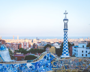 Fototapeta premium Lato w Barcelonie